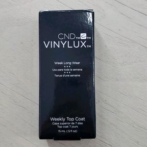 Weekly top coat